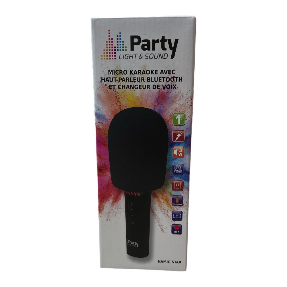 Product photo for Kamic-Star Karaoke Microphone with Voice Changer