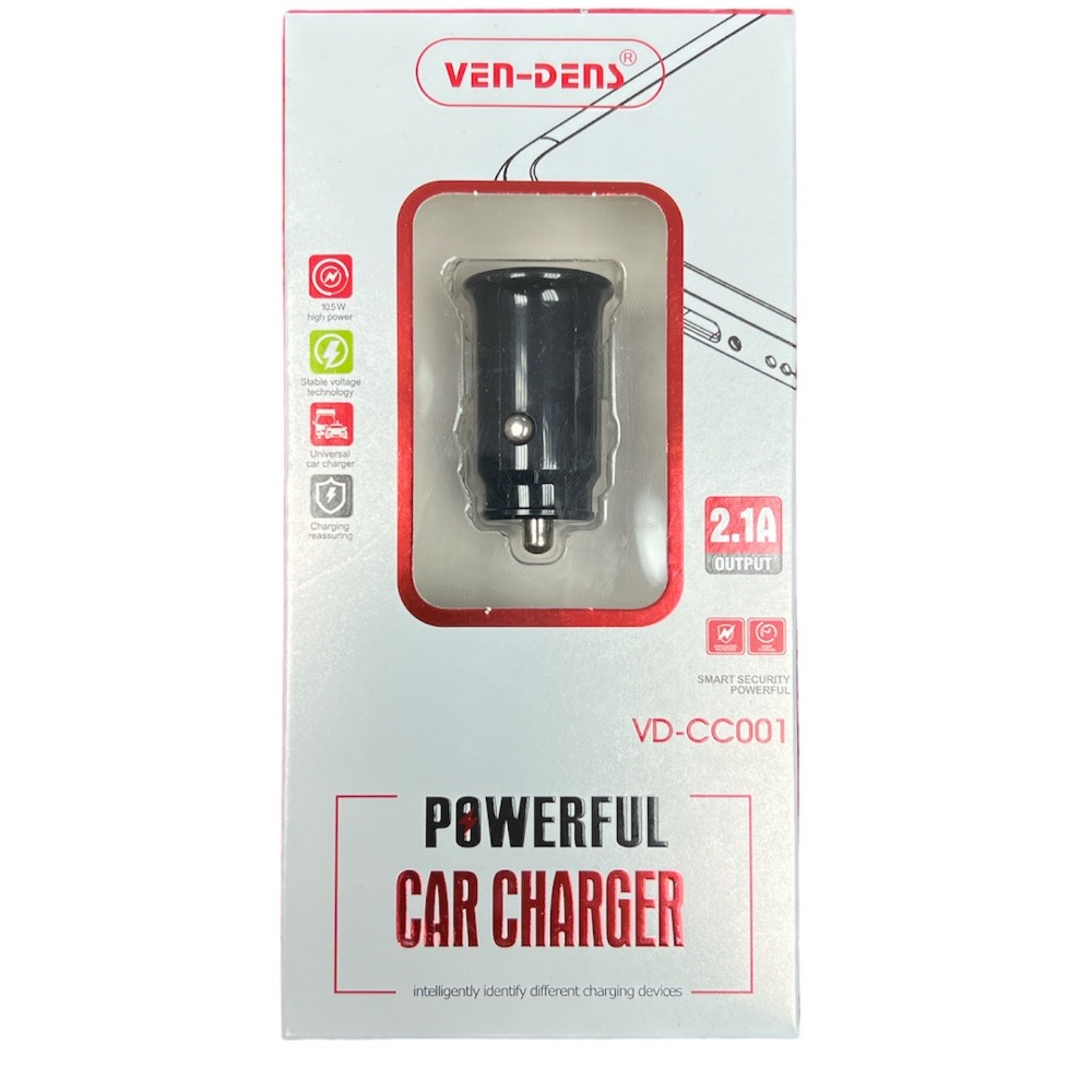 Product photo for Ven Dens In-Car Charger (Brand new)