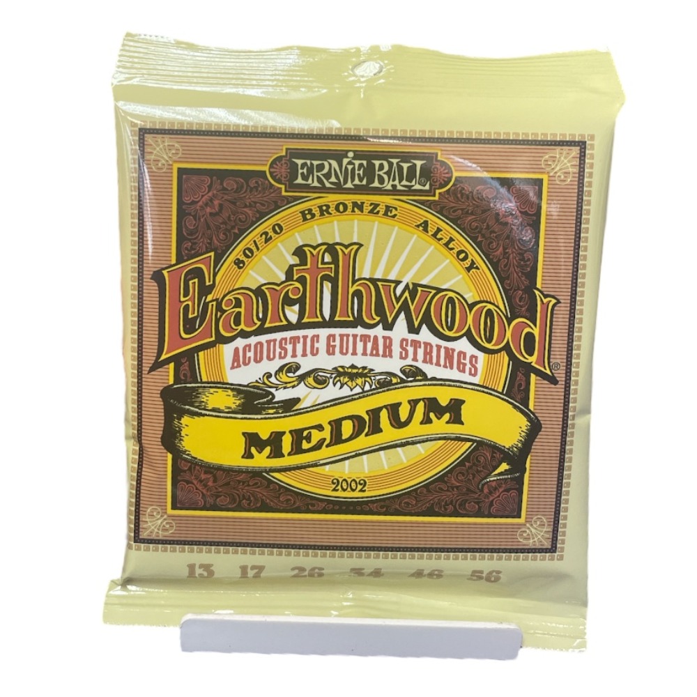 Product photo for Ernie Ball Earthwood 80/20 Bronze Medium 13-56 Acoustic Strings