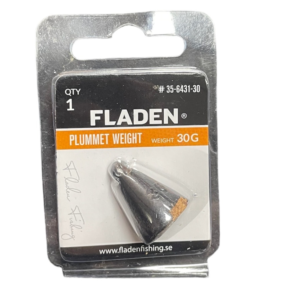Product photo for Fladen 1pk Plummet Weight 30g