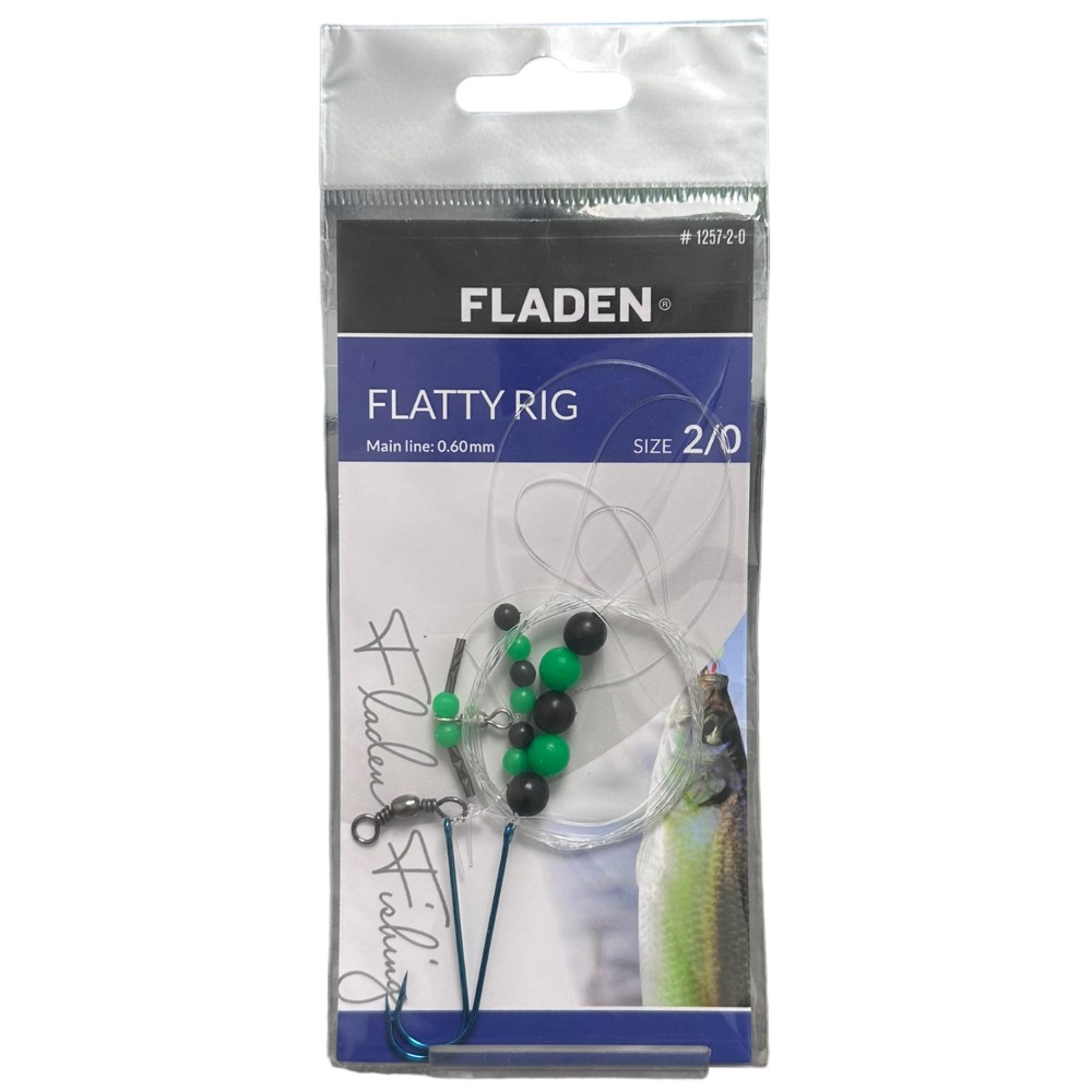 Product photo for FLADEN Flatty Rig 2 Hook Down Size 2/0