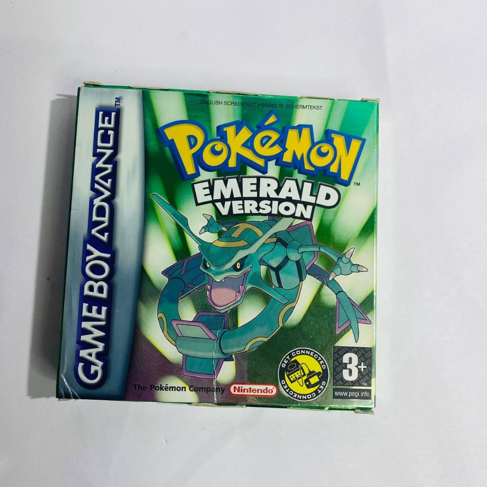 POKÉMON EMERAUDE GAME Boy Advance GBA Nintendo Japon Gameboy POKÉMON EMERAUDE GAME Boy Advance GBA Nintendo Japon Gameboy