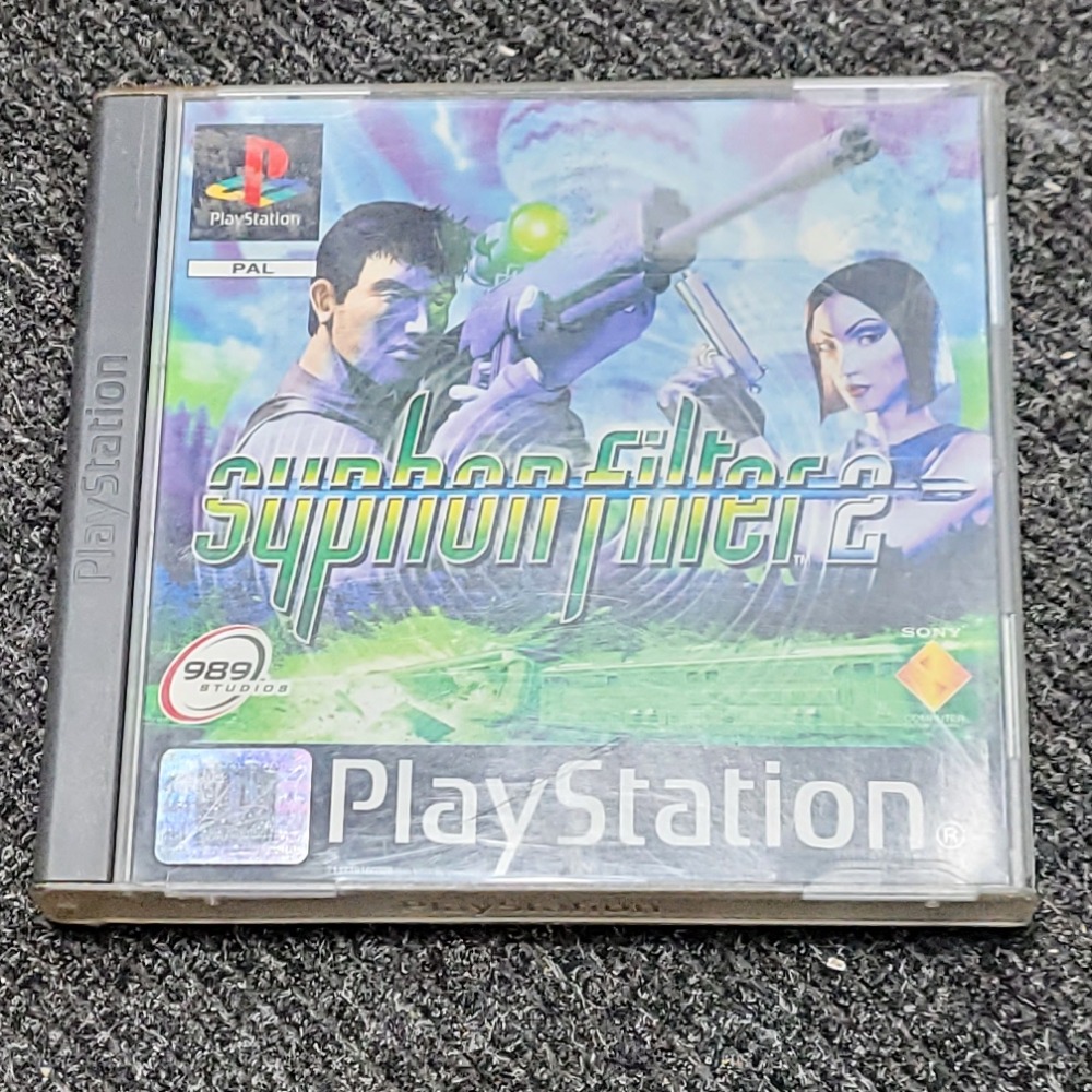 Jeu PS1 Syphon Filter 2 – Sony PlayStation 1 – Version PAL – Bon état
