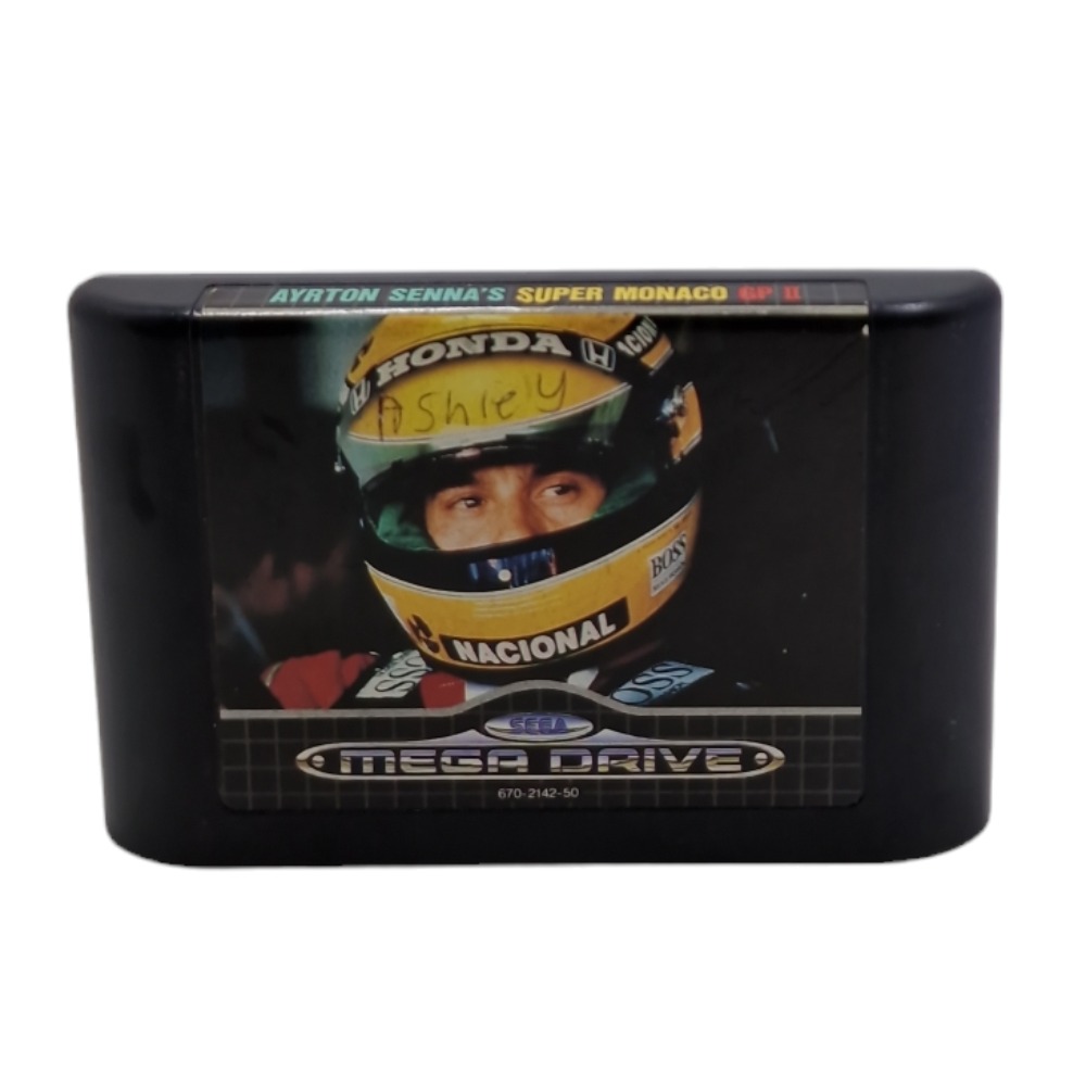 AYRTON SENNA'S SUPER MONACO GP II SEGA MEGADRIVE