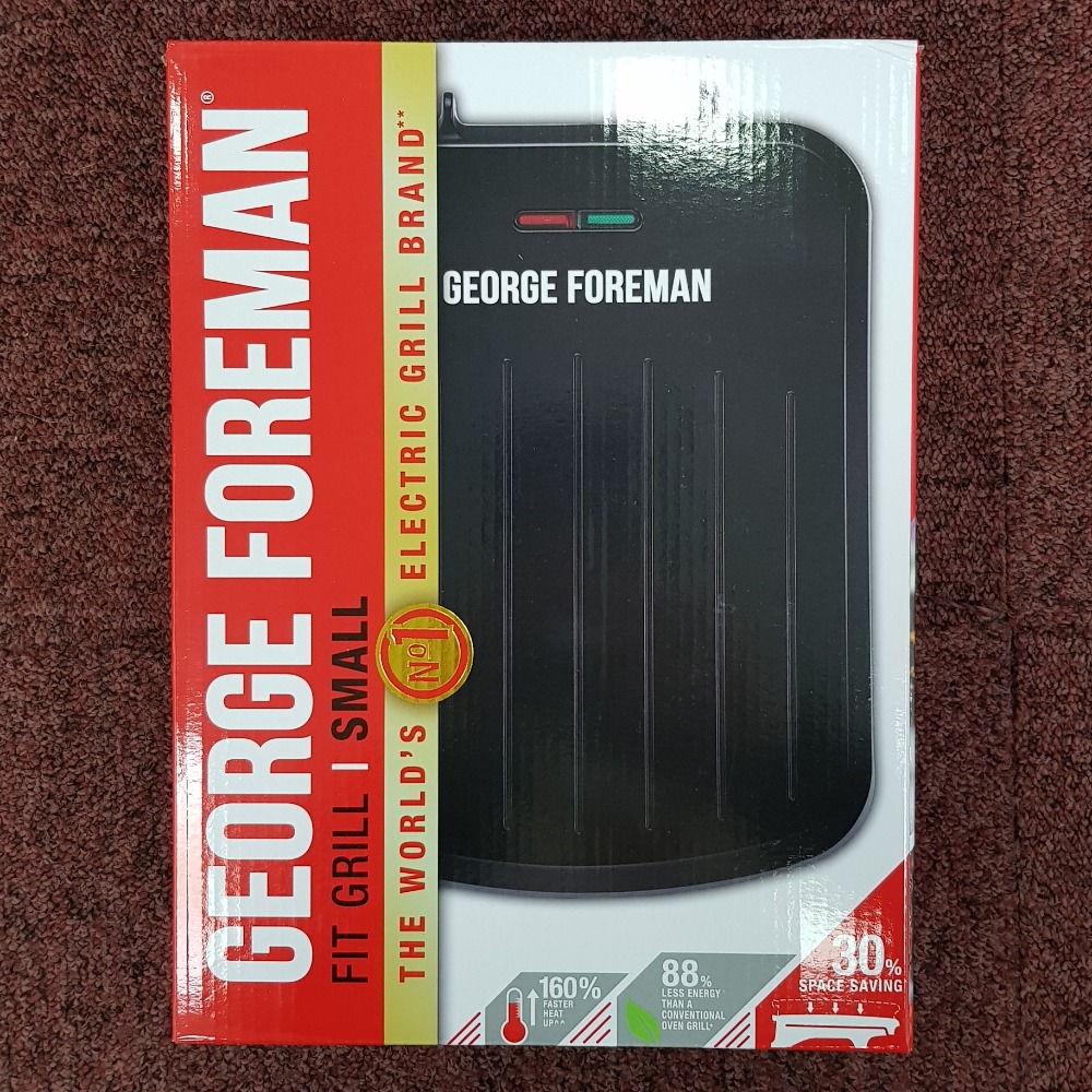 Product photo for Salton George Foreman Fit Grill 3 Portion Black