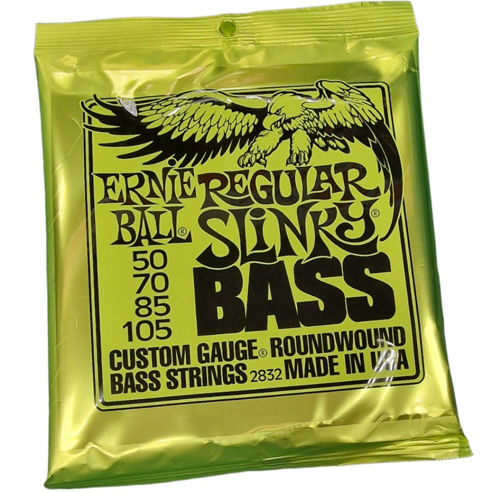 Product photo for Ernie Ball Regular Slinky Bass Strings