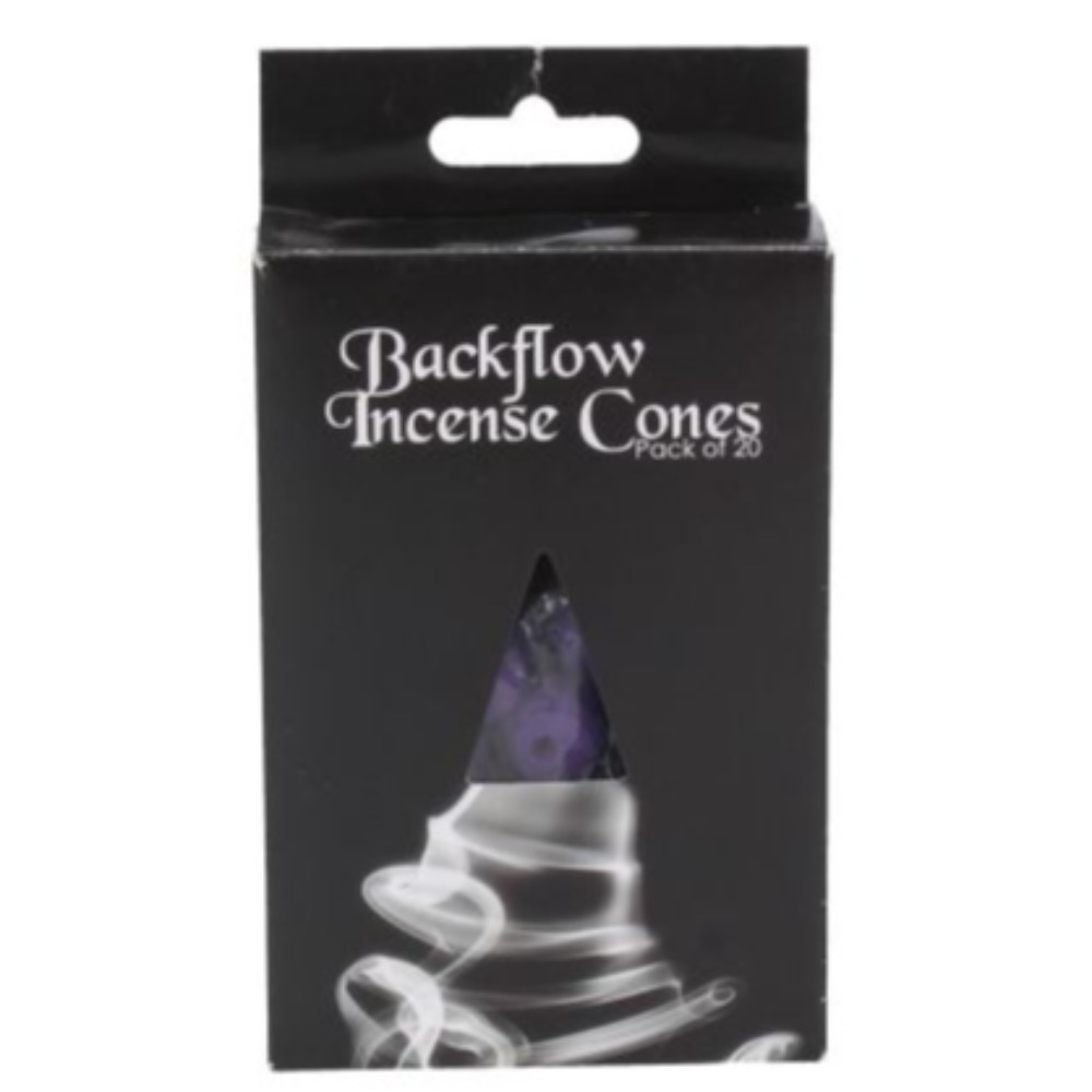 Product photo for Backflow Incense Cones-Rose