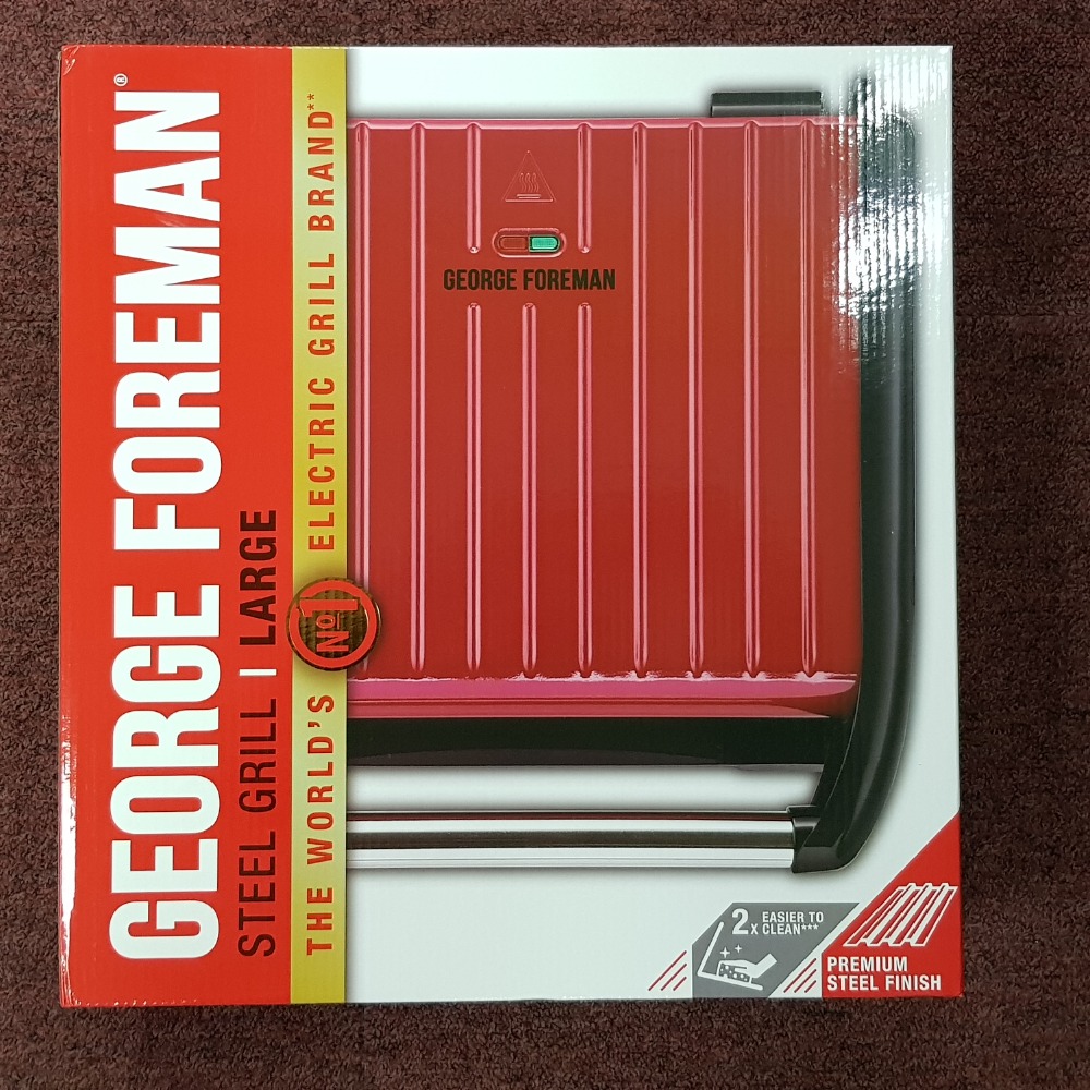 Product photo for Spectrum George Foreman Large Steel Grill