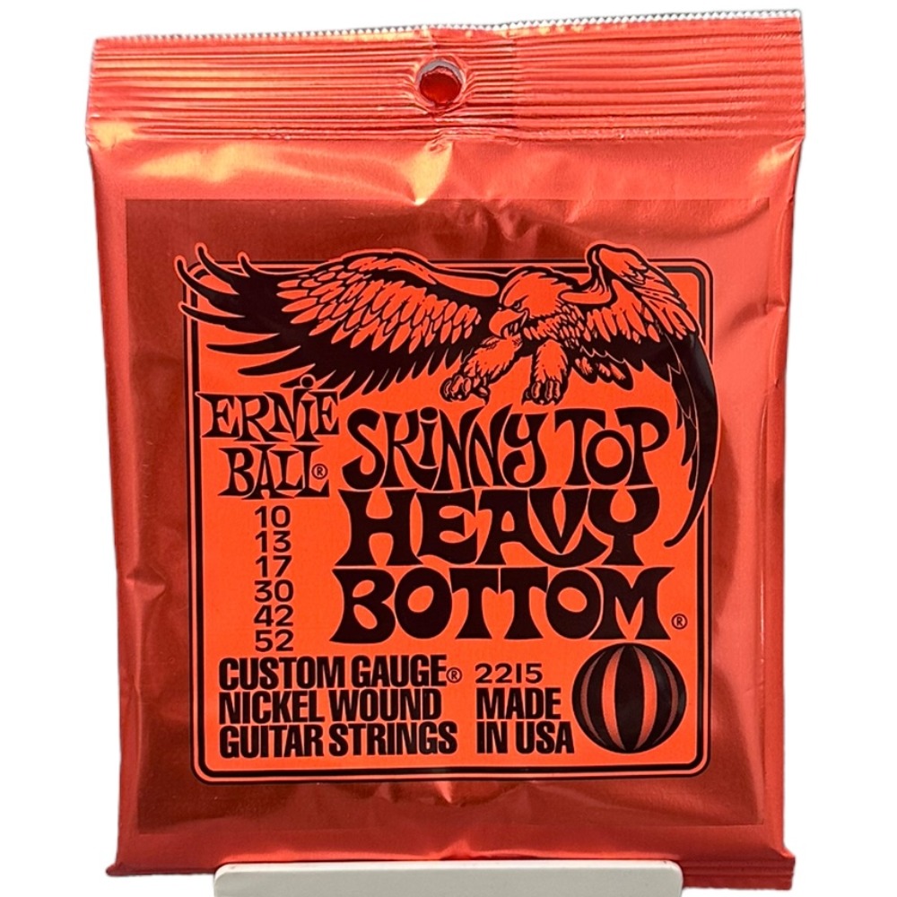 Product photo for Ernie Ball 2215 Skinny Top Heavy Bottom Slinky Electric Guitar Strings 10-52