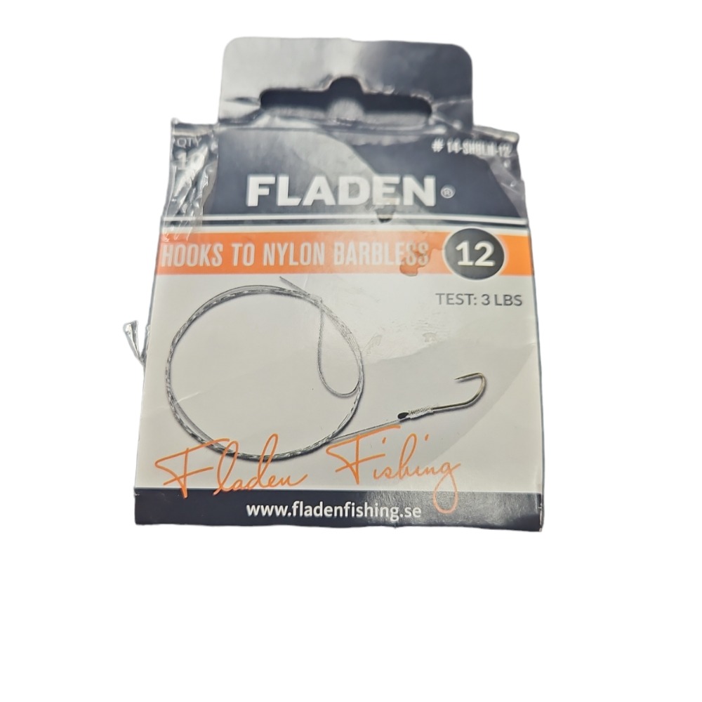 Product photo for 14-SHBLN12 10PK CORSE HOOKS BARBLESS TO MONO S12