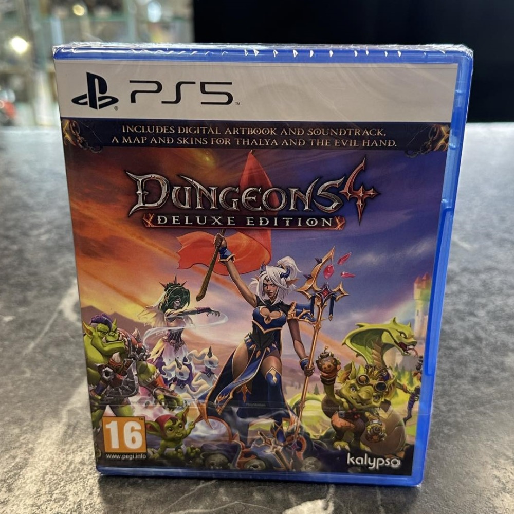 Product photo for Dungeons 4 Deluxe Edition (PS5) - BRAND NEW