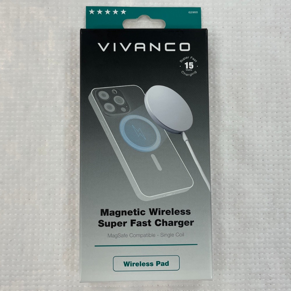 Product photo for Magnetic Wirless Super Fasy Charger 15w