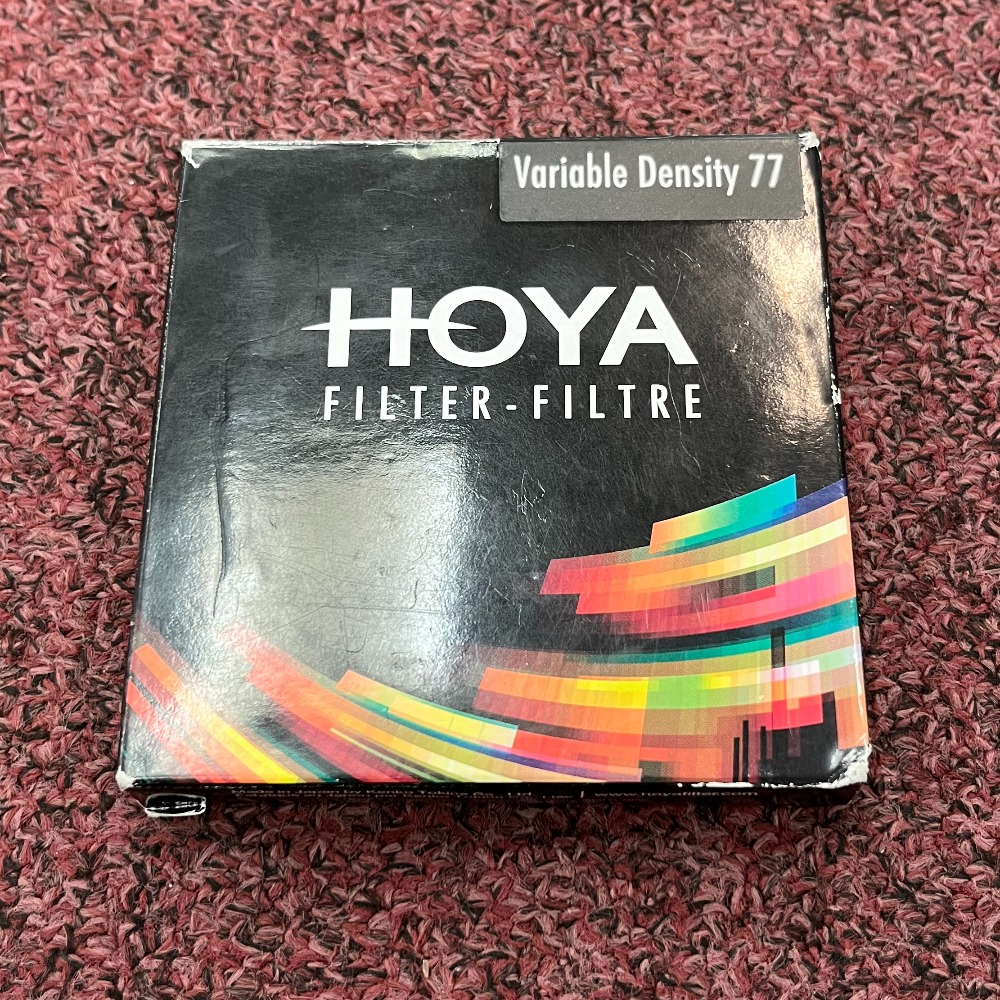 Product photo for Hoya Variable Density 77 Camera Filter