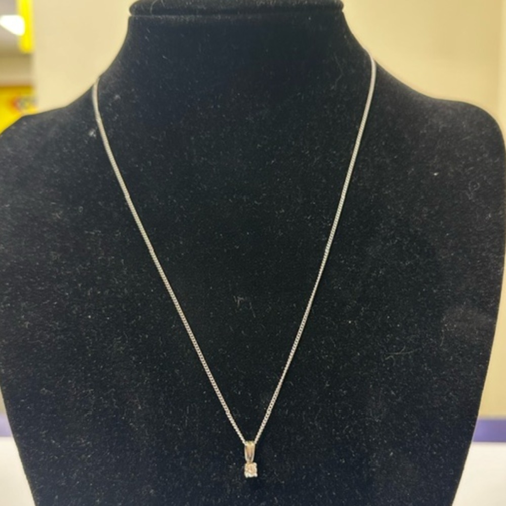 Product photo for 18ct White Gold Fine 18