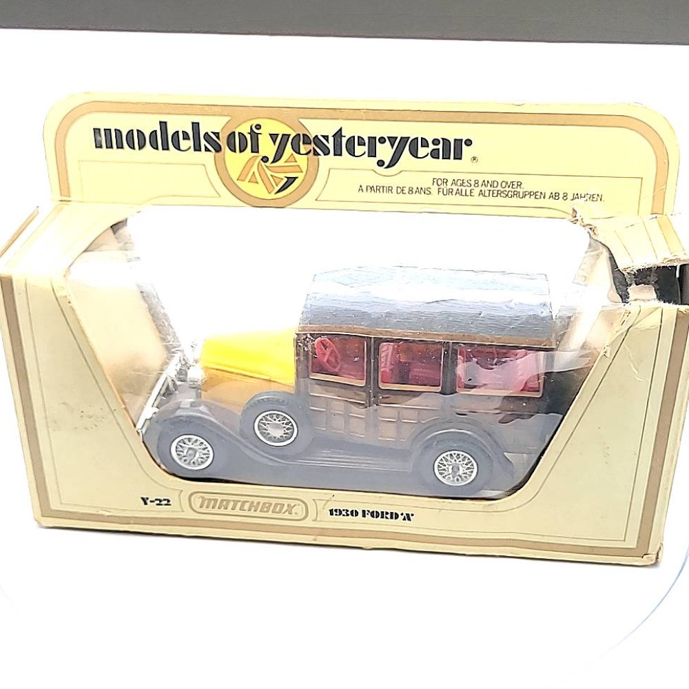 Product photo for Matchbox Models of Yesteryear 1930 FORD A