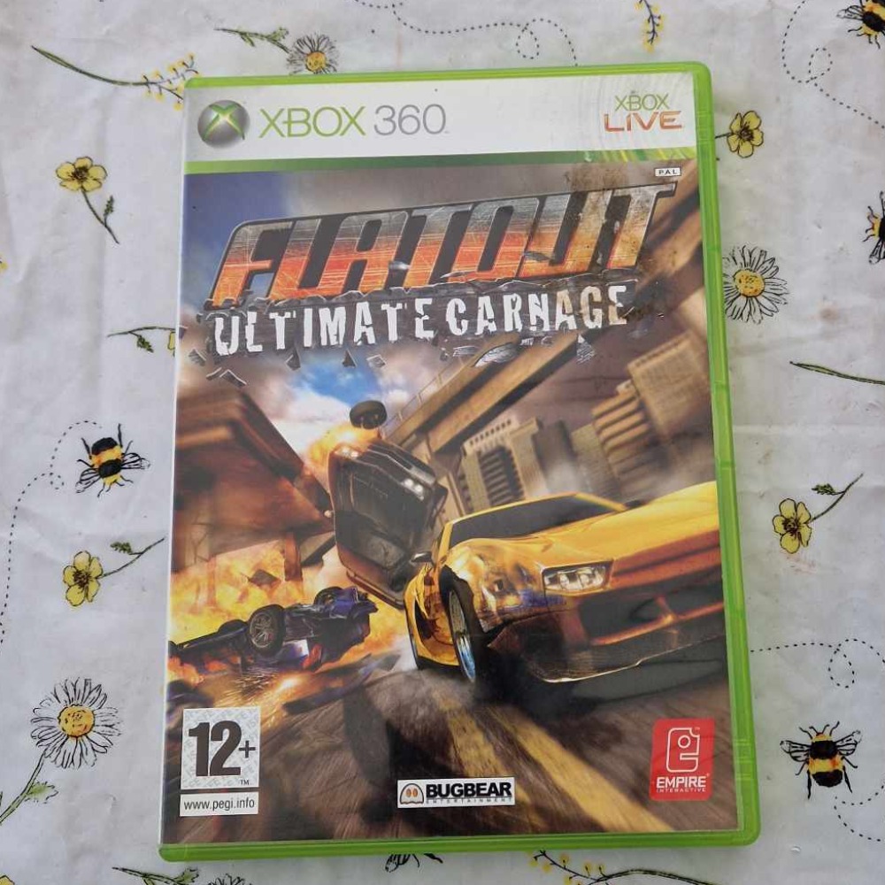 Product photo for microsoft xbox 360 Flatout -ultimate carnage -xbox 360 game