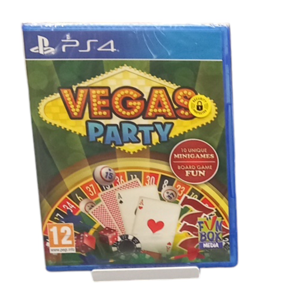 Product photo for Sony Vegas Party, PlayStation 4 Game, New Sealed