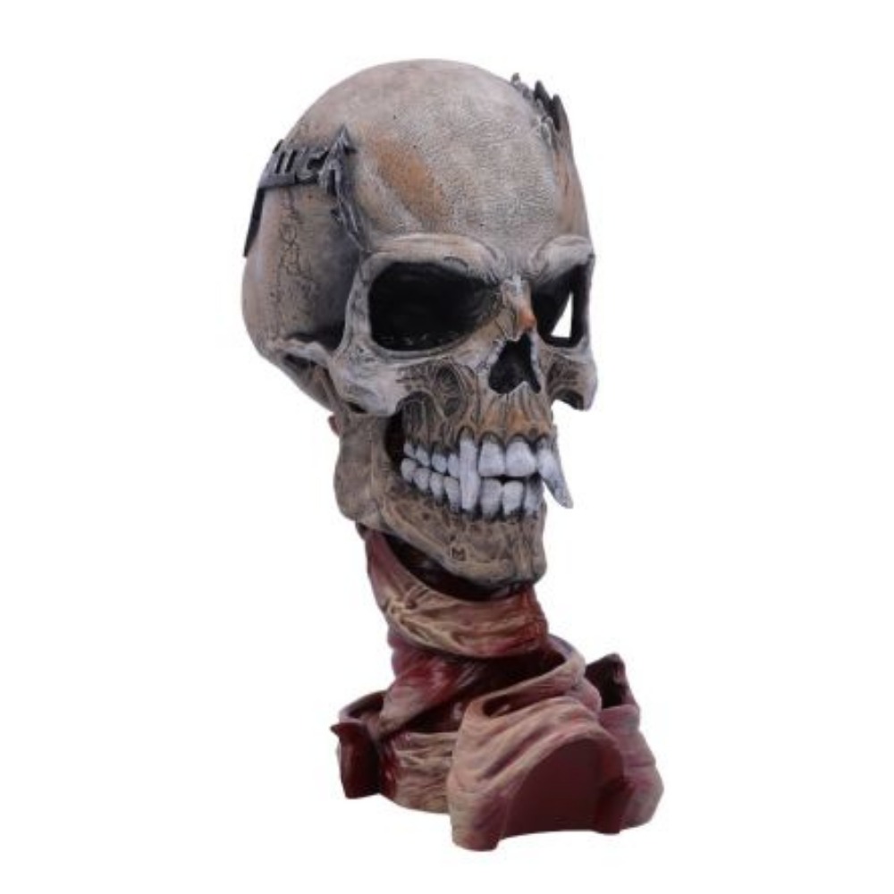 Product photo for Nemesis Now Metallica Pushead Skull 23.5cm