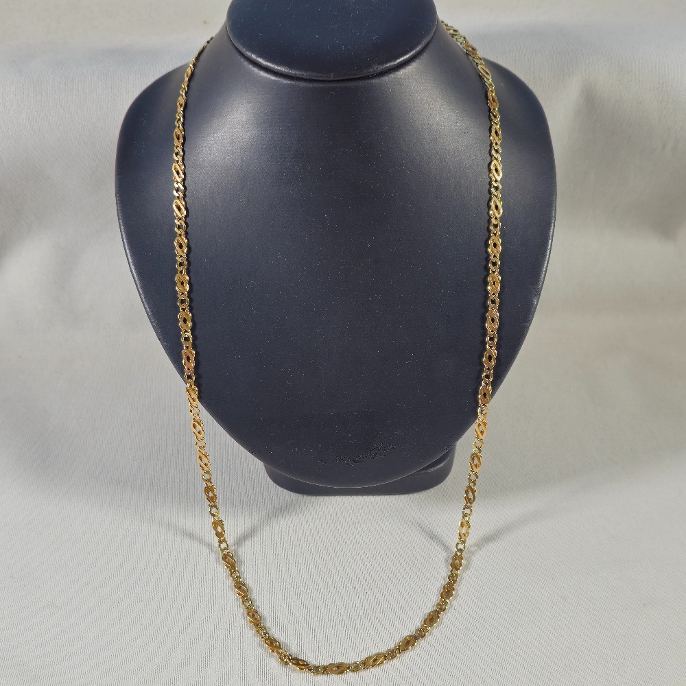 Product photo for 9ct Gold Celtic Link Chain 24