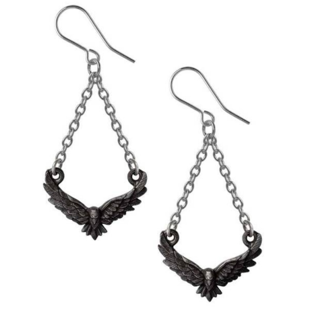 Product photo for Conspiracy Pewter Earrings Alchemy