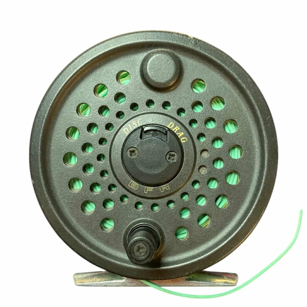 best vintage fly reels Winston, R.L. - Reel - 5/6 Barry the bear sculpture base Size:L