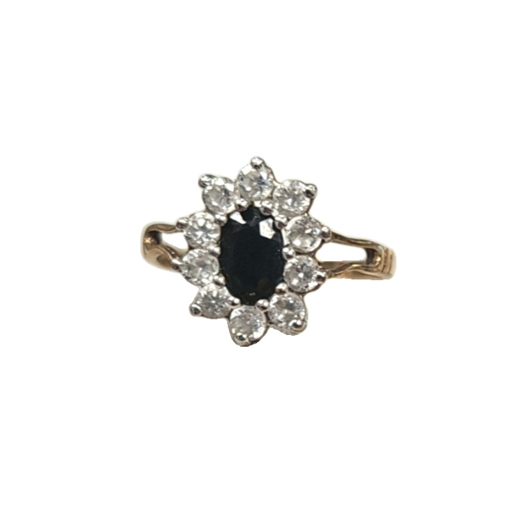 Product photo for 9CT Gold and Sapphire Ring