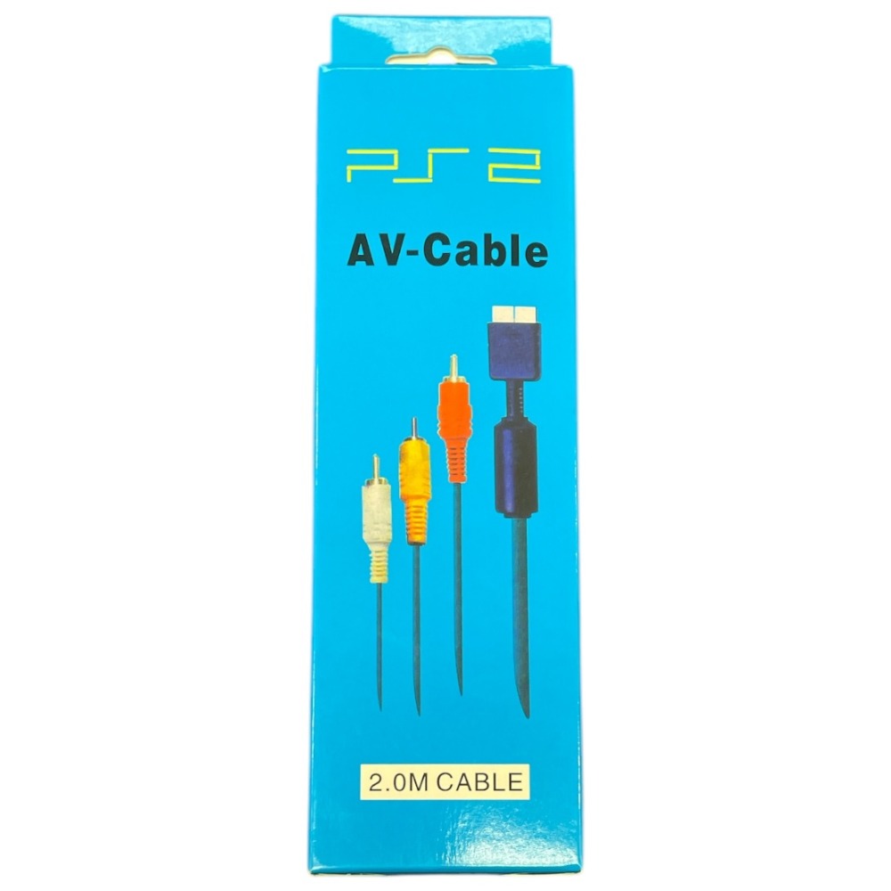 Product photo for AV Cable suitable for PS3 & PS2. 2 metre