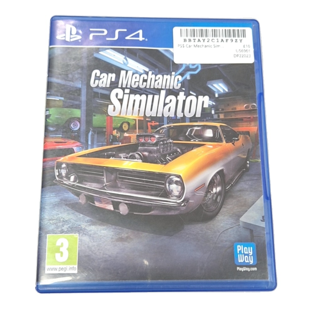 Product photo for PS4 Car Mechanic Simulator