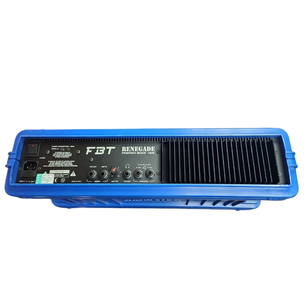 Product photo for FBT Renegade 160R Grey - Powered Mixer Vocal amplifier