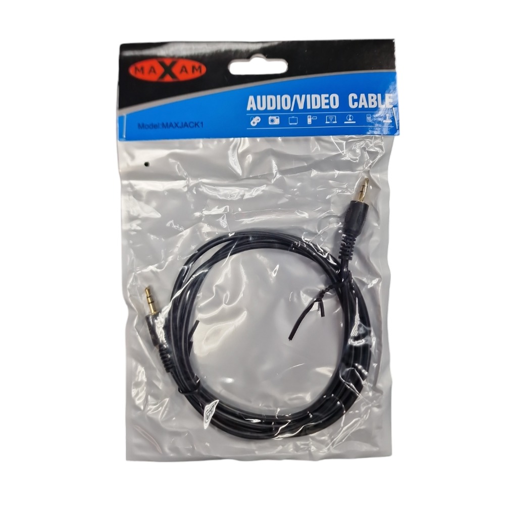 Product photo for 1.2m 3.5mm jack to