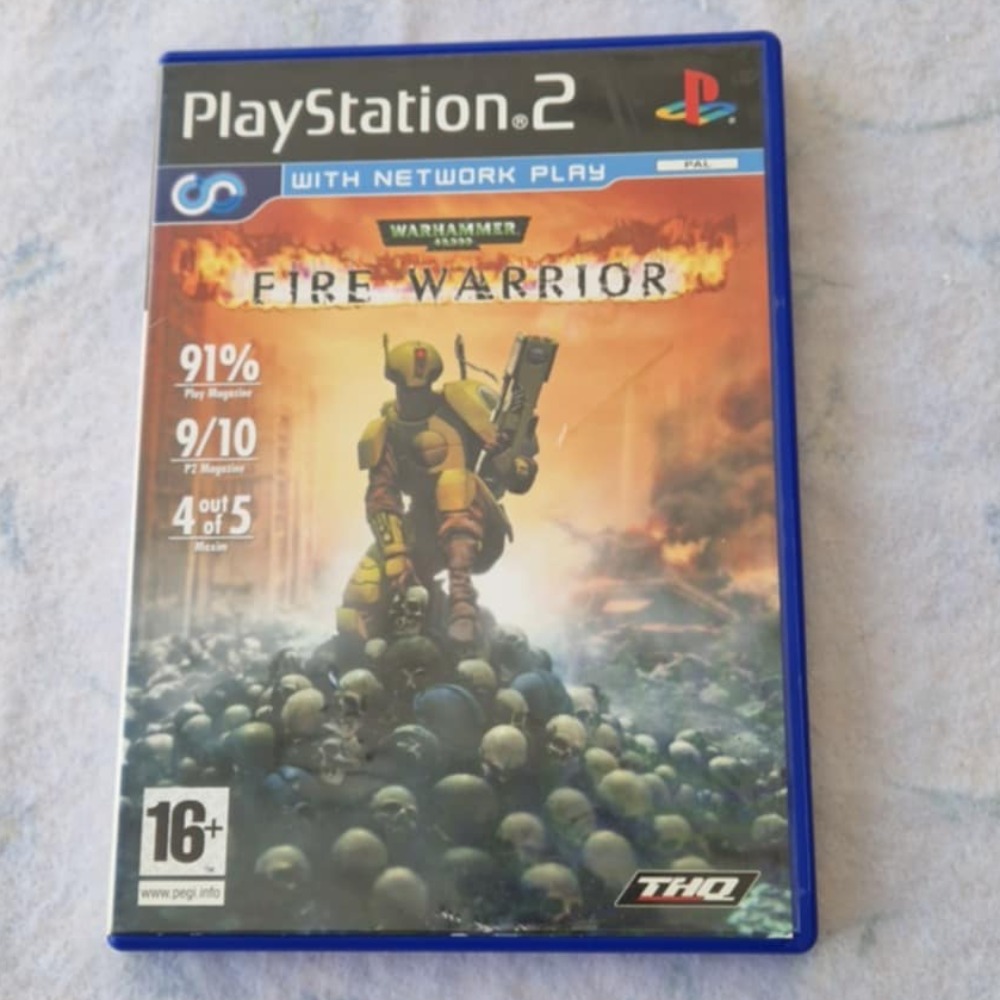 Product photo for sony ps2 PS2 Warhammer 40000 Fire Warrior (2003)playstation 2 game