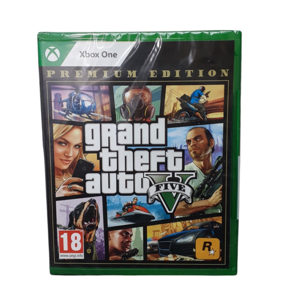 Product photo for Grand Theft Auto V (GTA 5) – New & Sealed