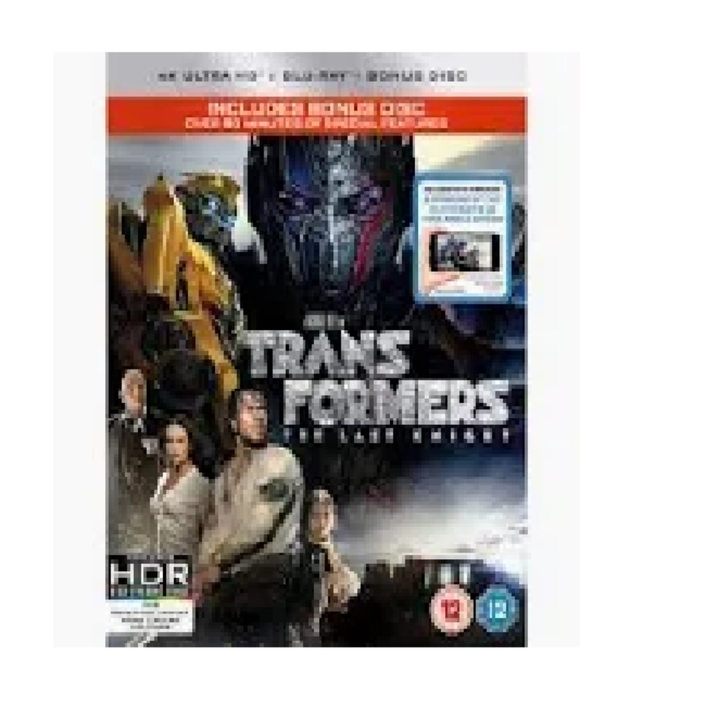 Product photo for Transformers: The Last Knight 4K
