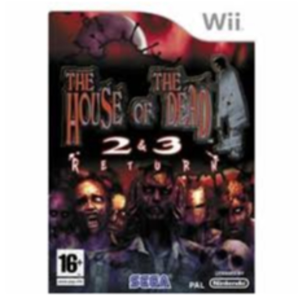 Product photo for House Of The Dead 2+3 Return
