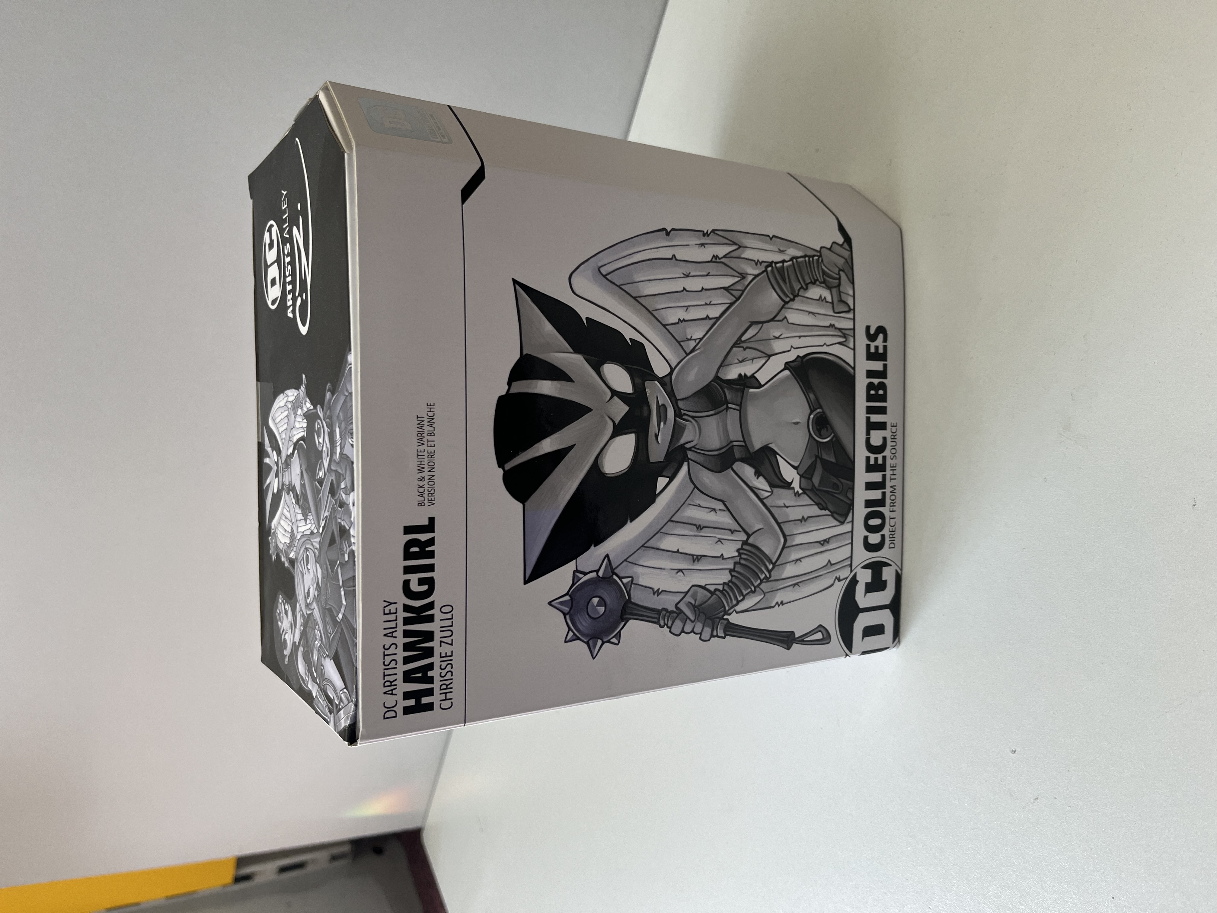Product photo for DC Collectables Hawkgirl Black & White