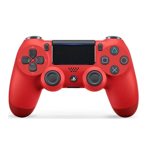 Product photo for Sony DualShock 4 V2 Wireless Controller Red PS4 Official Genuine Magma