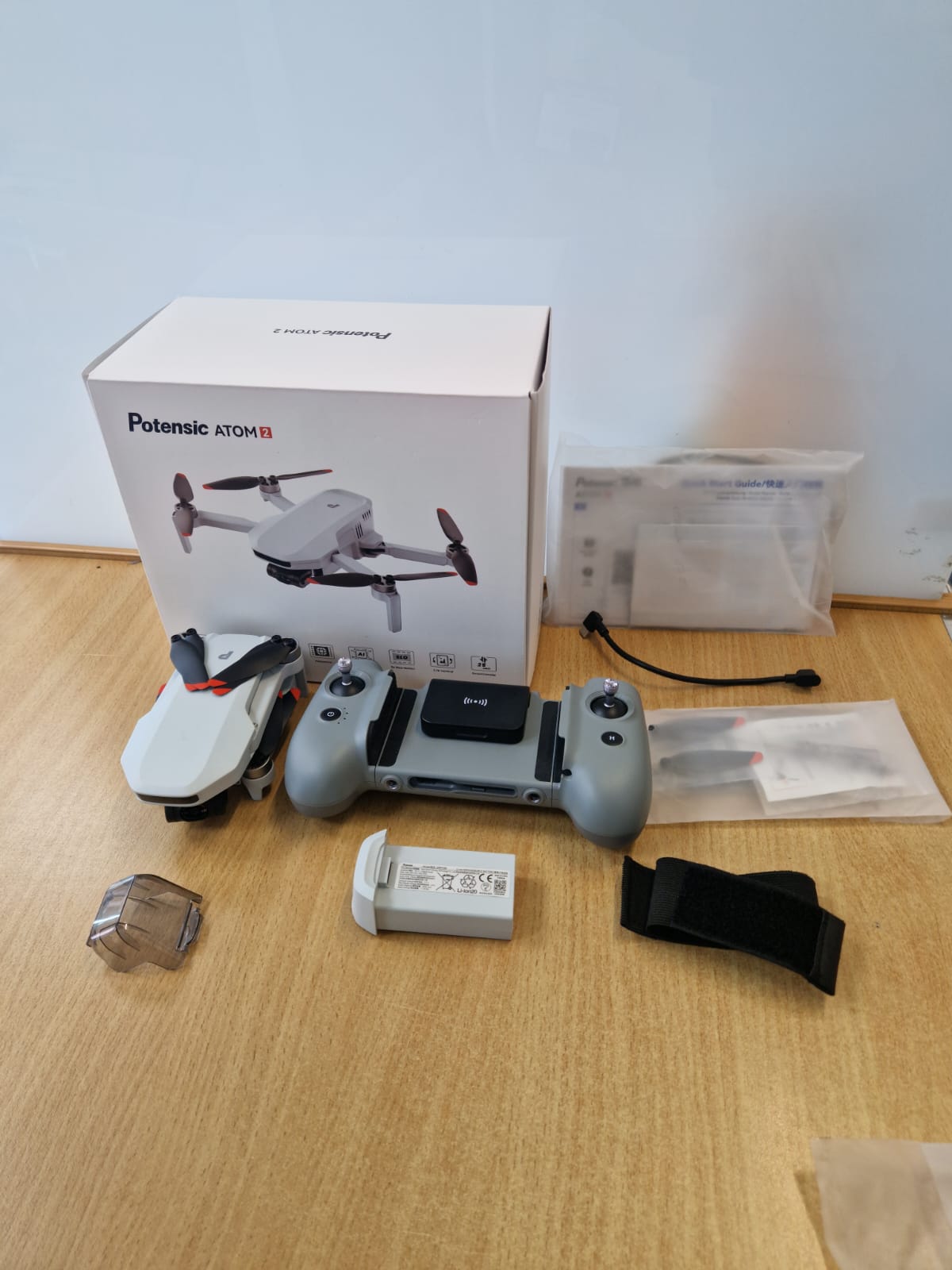 Product photo for Potensic Atom 2 Drone Boxed With Accessories - 12M Warranty