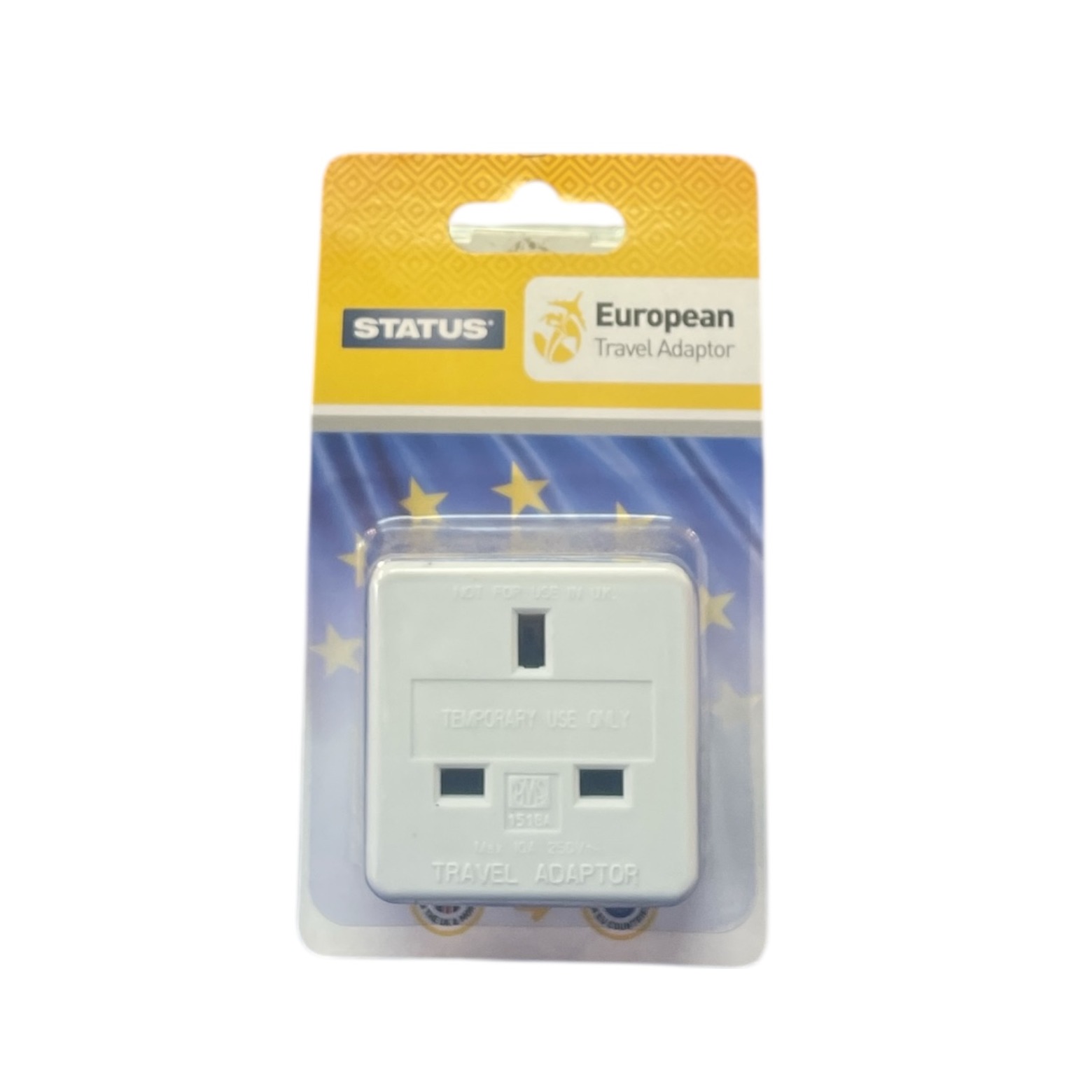Product photo for European Travel Adaptor