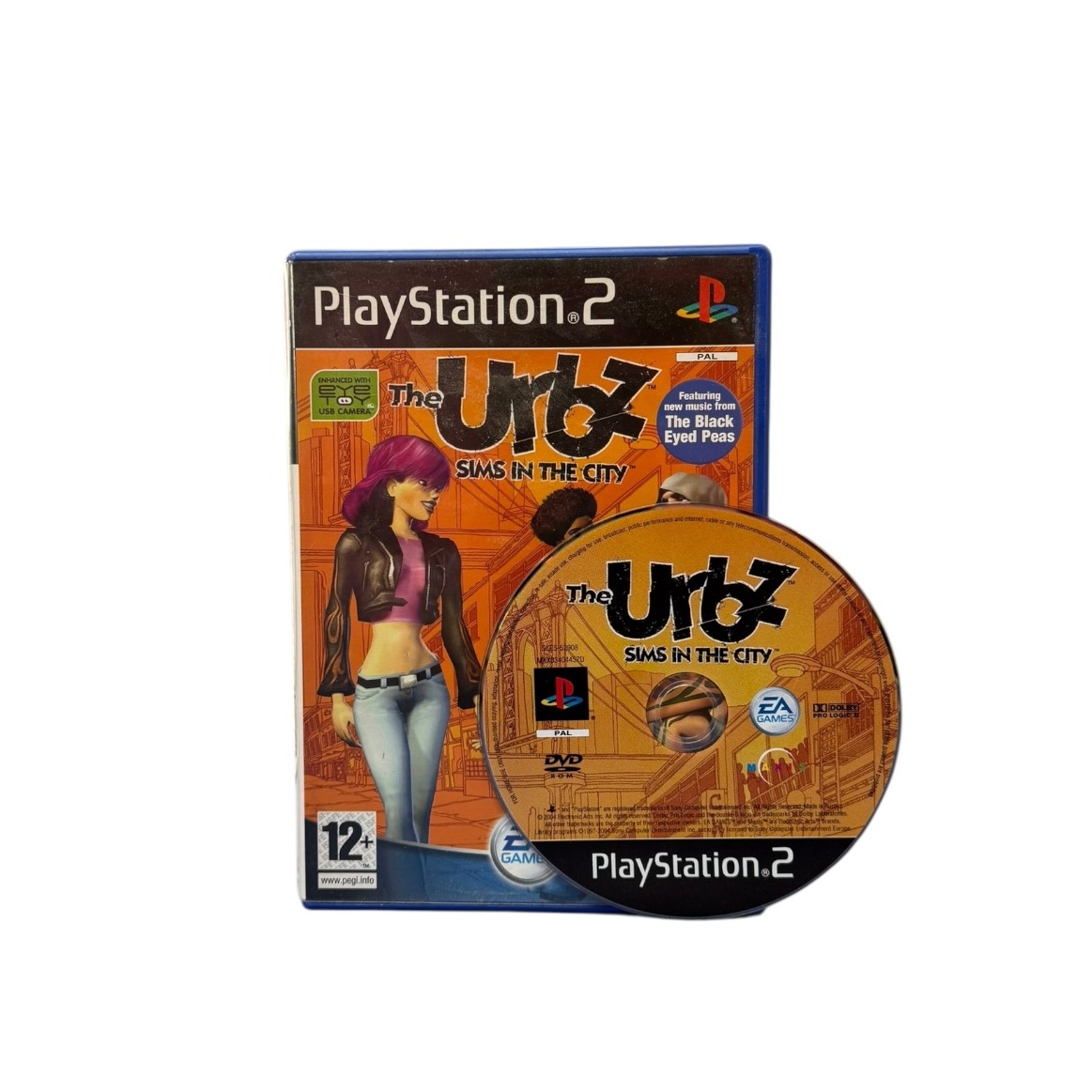Product photo for Sims Urbz Playstation 2