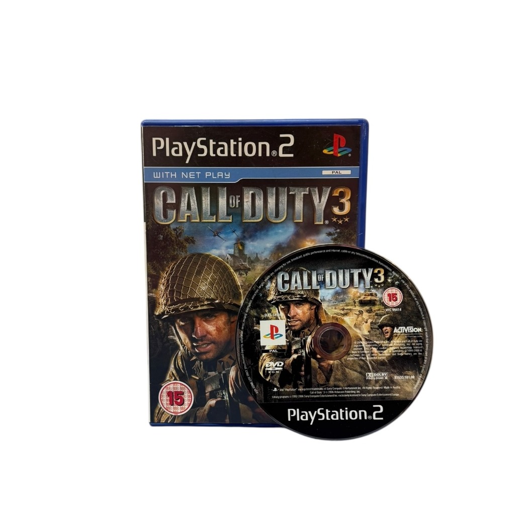 Product photo for Call of Duty 3 Playstation 2