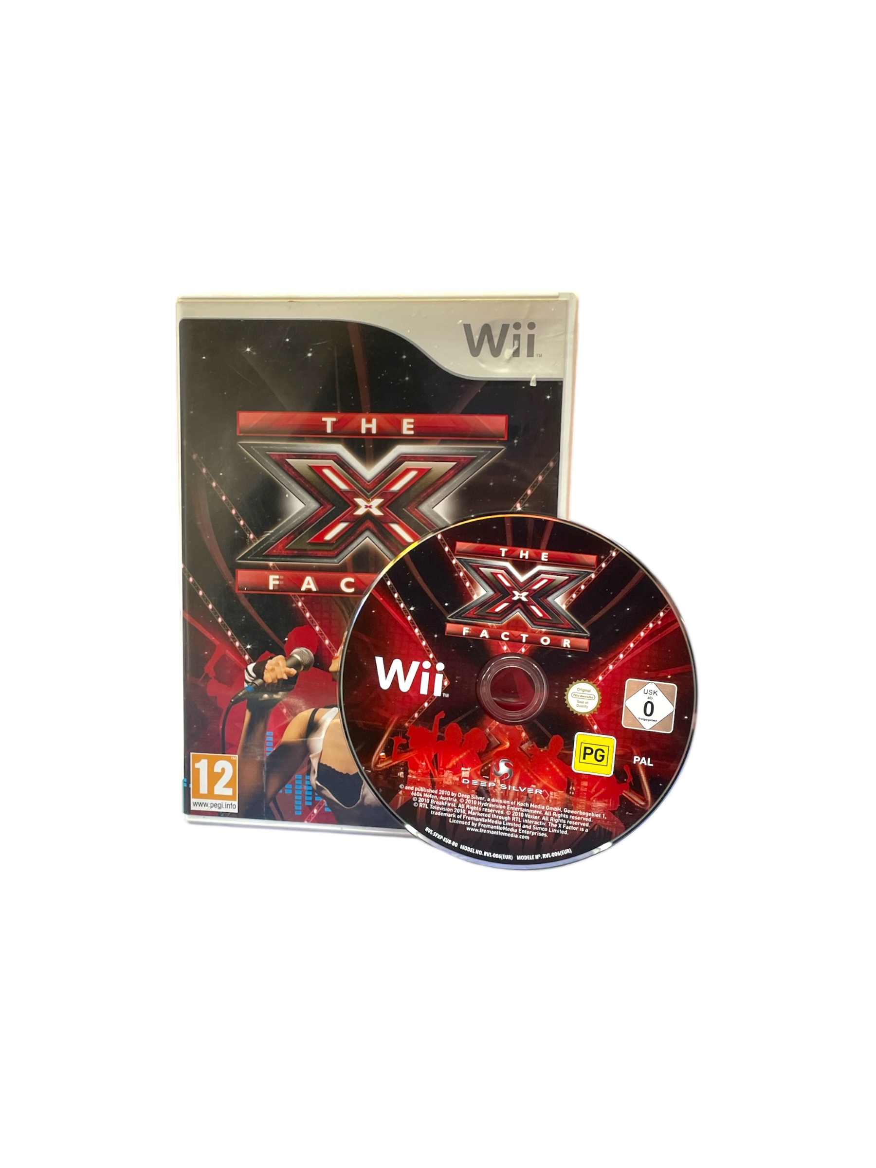 Product photo for The X Factor Wii Game