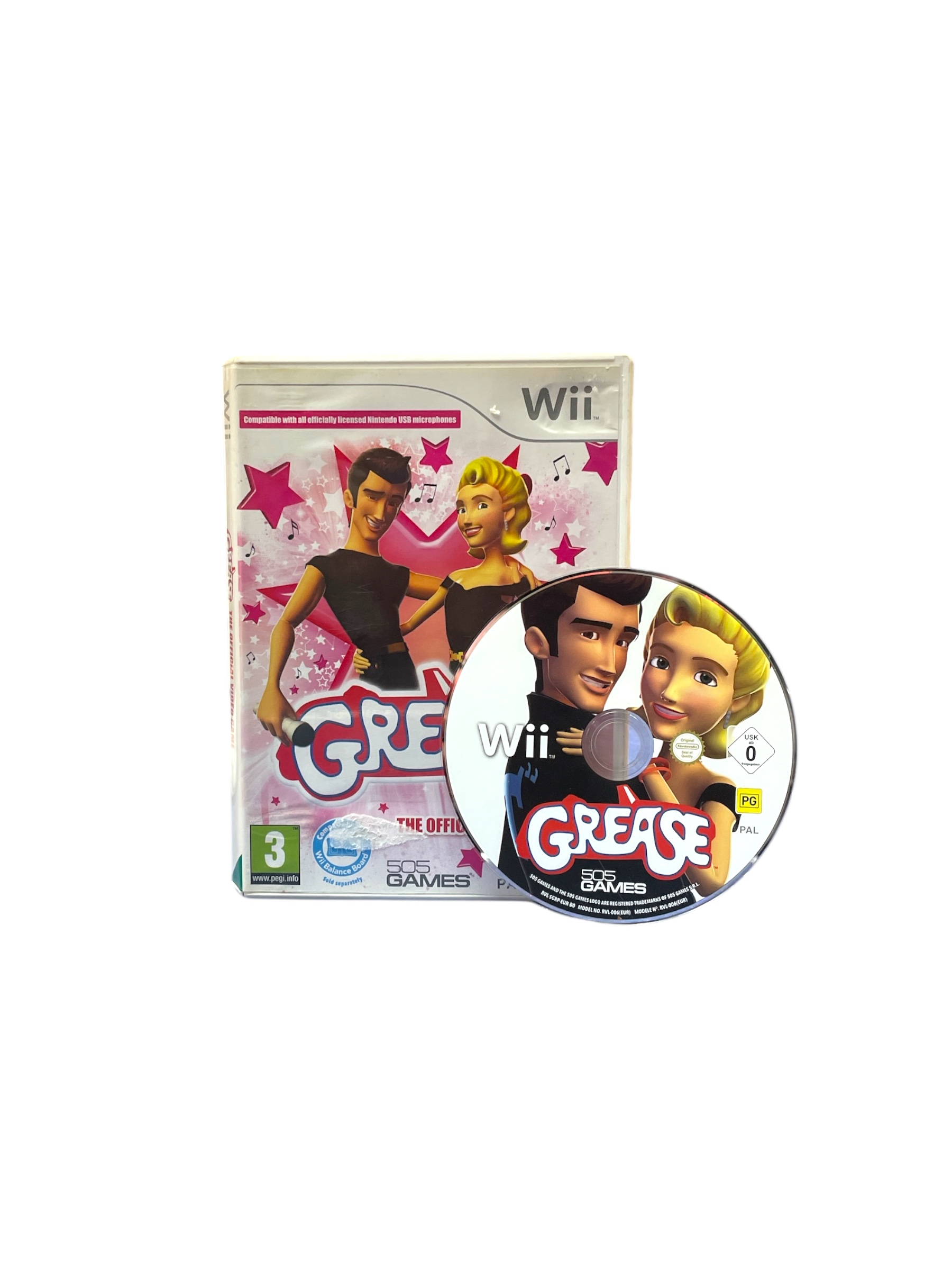 Product photo for Grease - The Official Video Game Wii