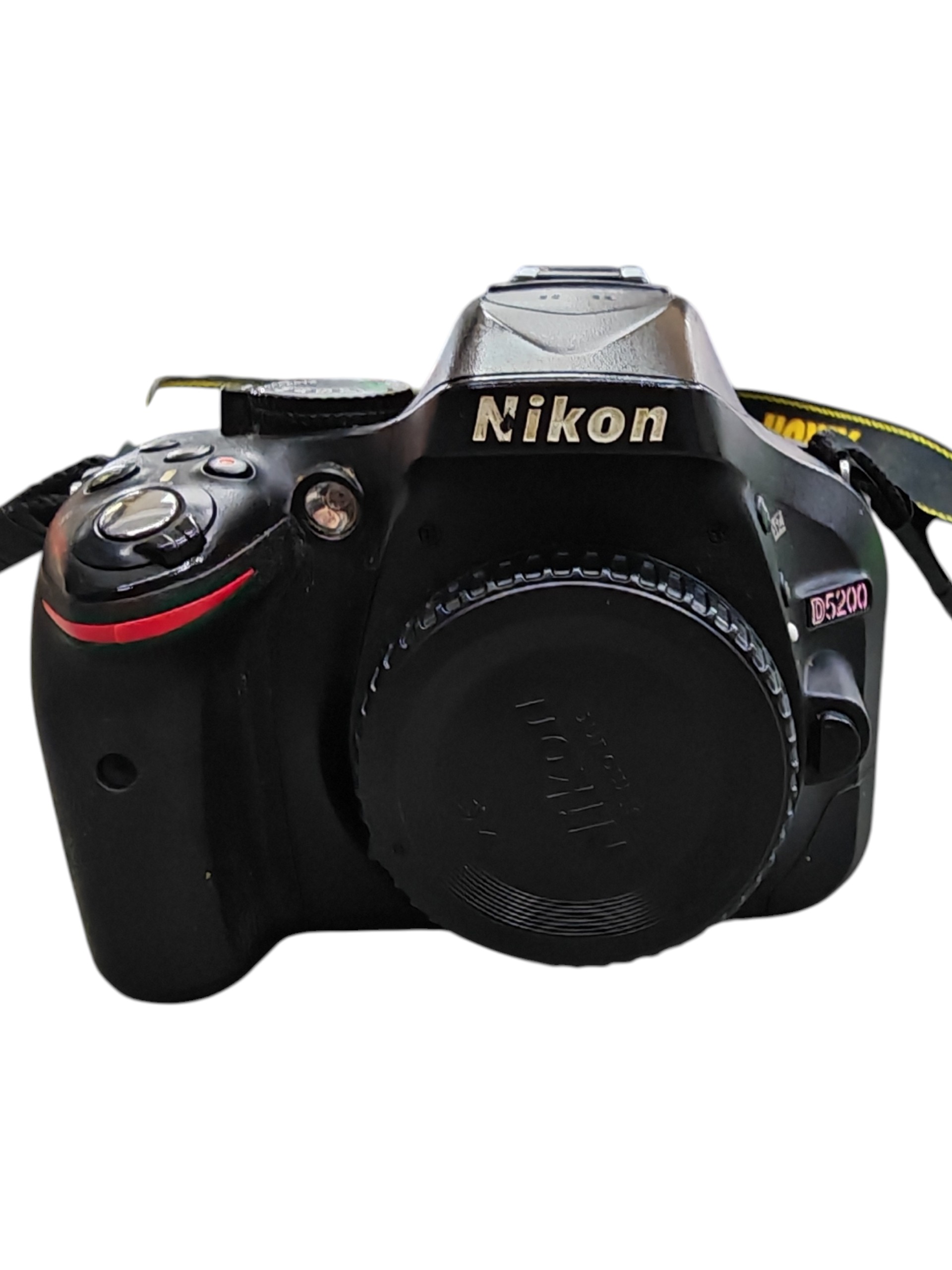 Nikon D5200 DSLR Camera Body, Bronze {24.1MP} At Camera - View #11