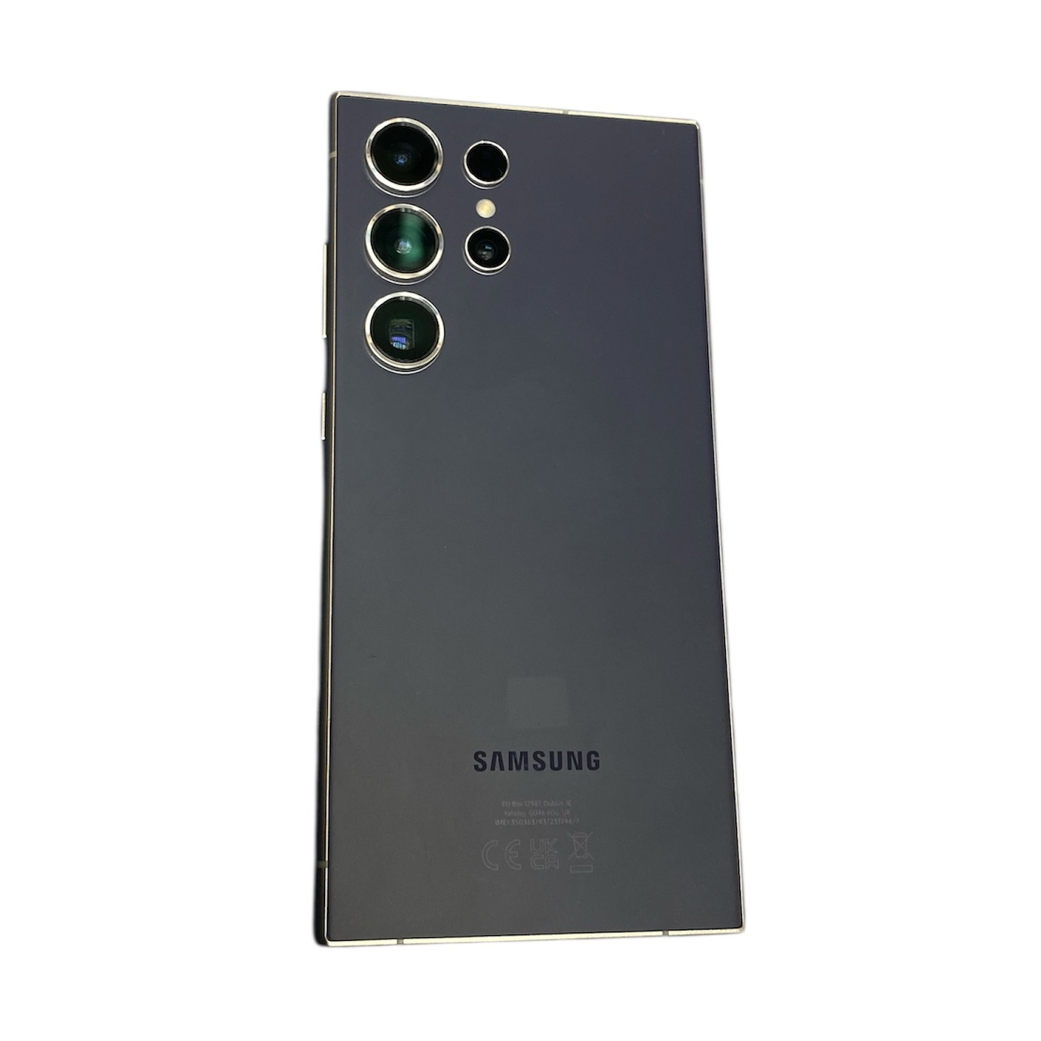 Product photo for Samsung Galaxy S24 Ultra 256GB Titanium Violet, Unlocked B