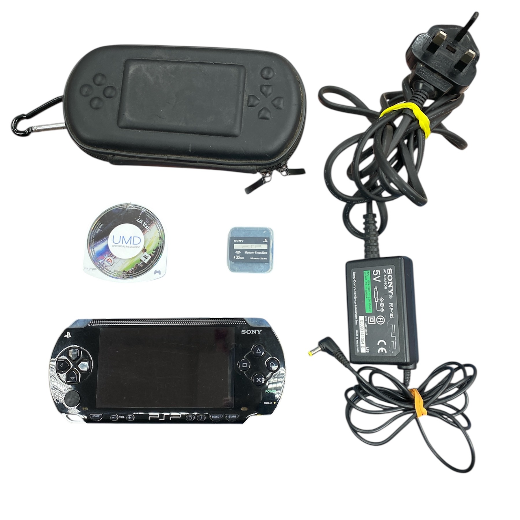 Product photo for PSP Original Console, Black, C