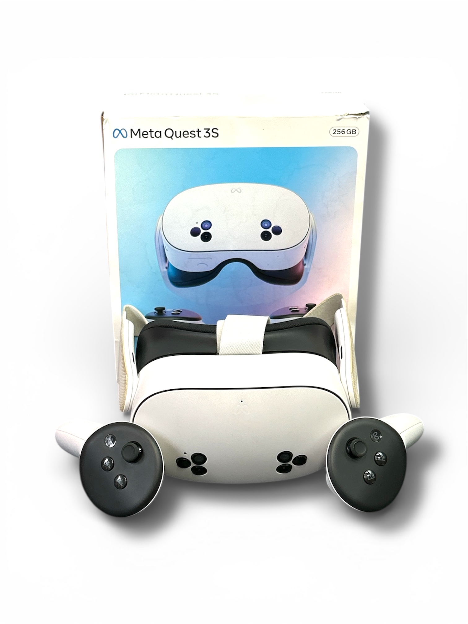 Product photo for Meta Quest 3S VR Headset (With Controllers) - 256GB, B