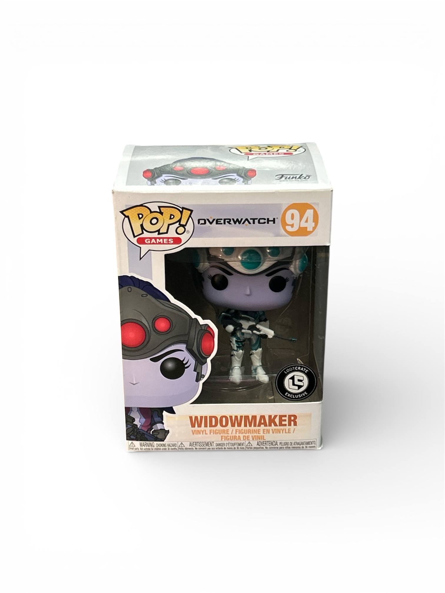 Product photo for Funko POP Overwatch Widowmaker 94 Loot Crate Exclusive