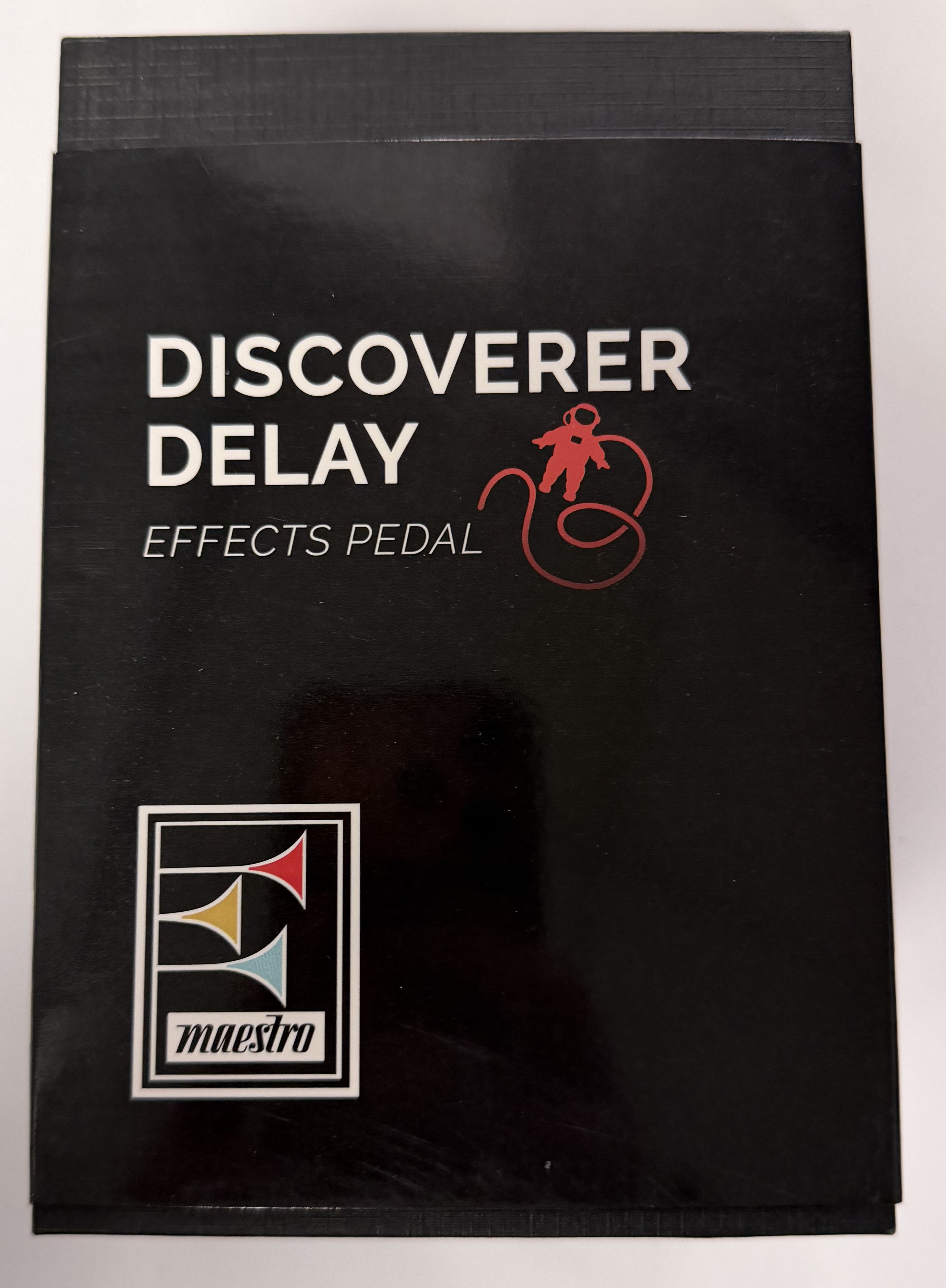 Product photo for Maestro Discoverer Delay Guitar Effects Pedal – Unused Boxed True Bypass