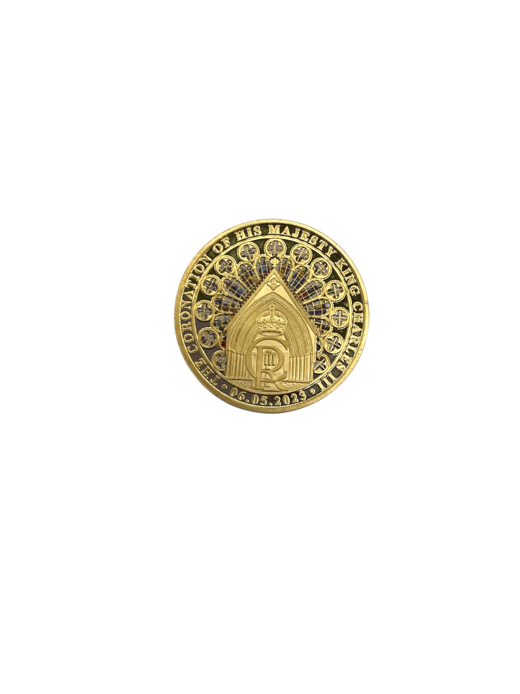 Product photo for King Charles Coronation Commemorative Half Crown Coin