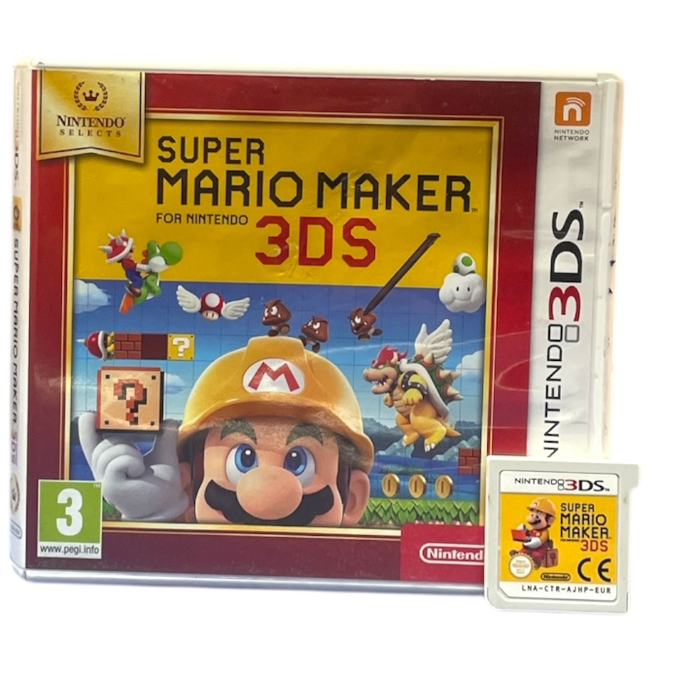 Product photo for Super Mario Maker 3DS Game
